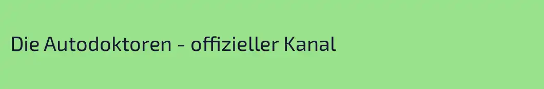 Die Autodoktoren - offizieller Kanal